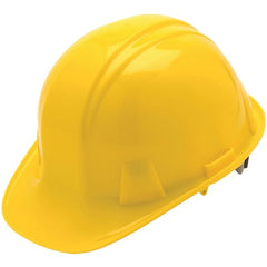 Pyramex HP14130 Yellow 4 Point Cap Ratchet Suspension Hard Hat