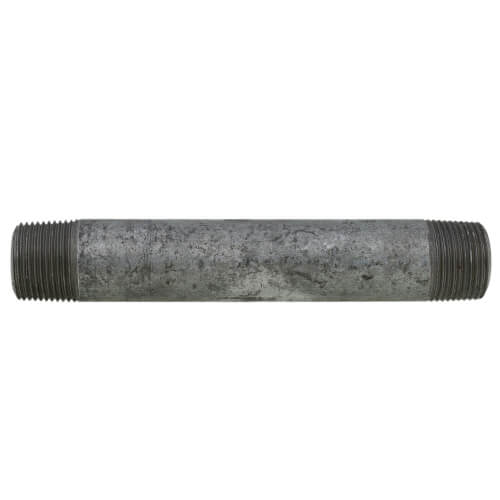 Everflow NPXG3460 3/4 x 6 Schedule 80 Heavy Duty Galvanized Nipple