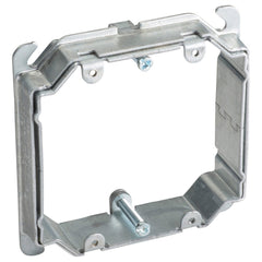 nVent AMR1024DG Adjustable Mud Ring, 2-Gang, 4 Inch Square