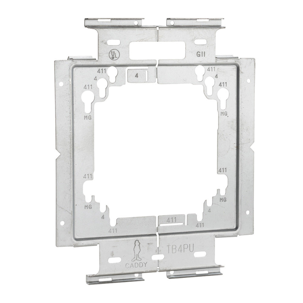 nVent TB4PU Universal Box Mounting Plate, 4 Or 4-11/16 Inch Box