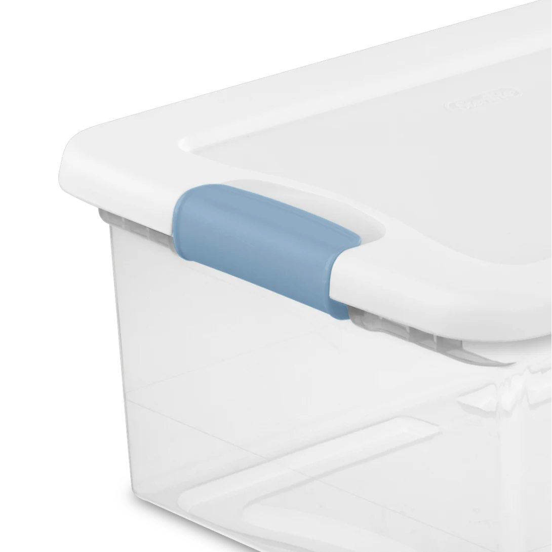 STERILITE Sterilite 14948012 15 Quart Latching Storage Tote (12 Pack)