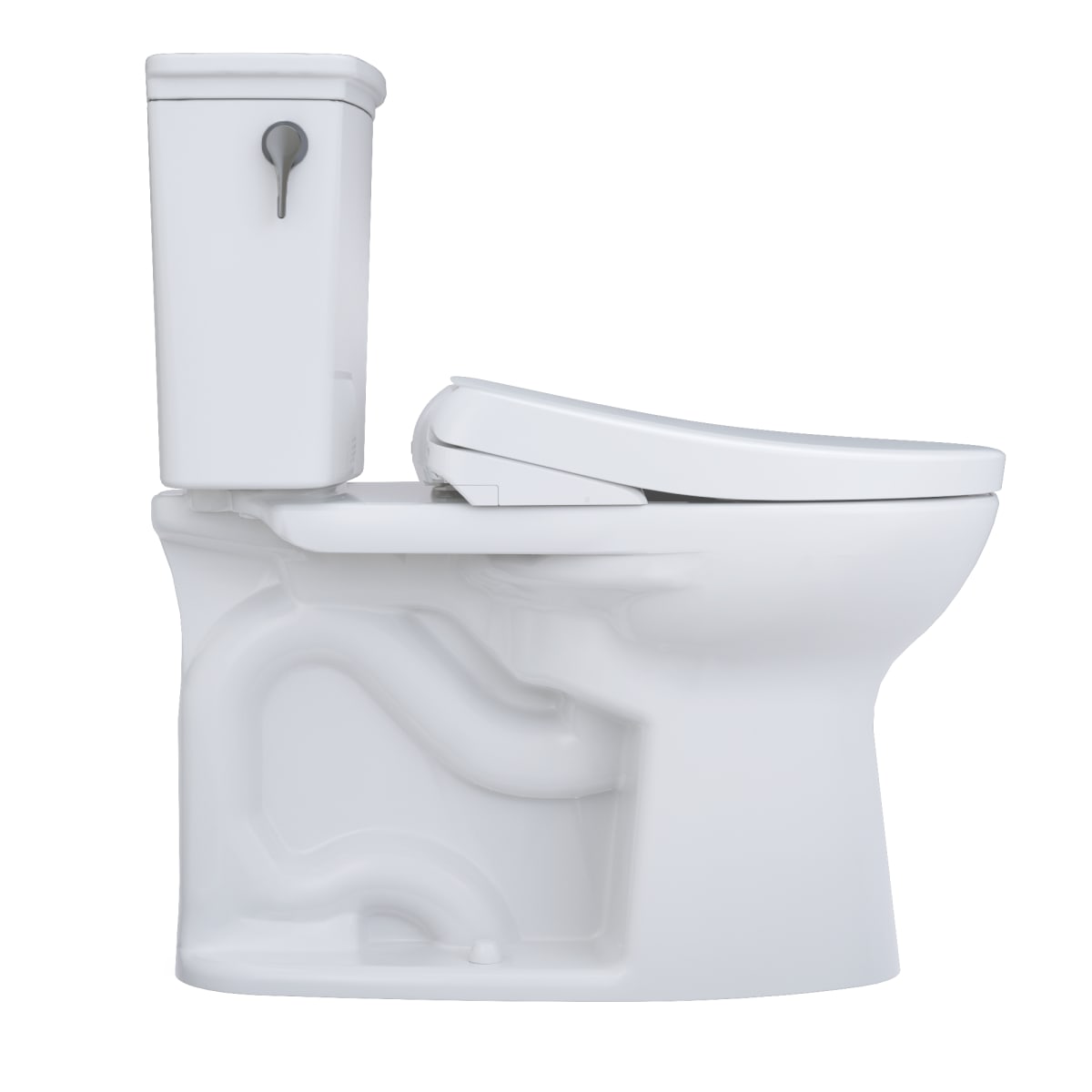 Toto MW7864726CEFG Two-Piece Elongated 1.28 GPF Toilet with S7 Bidet Seat