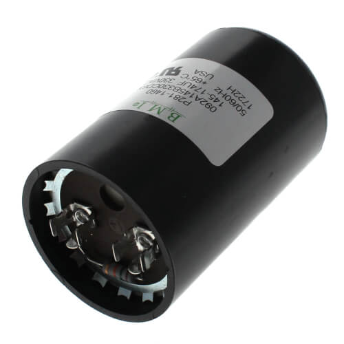 Carrier P281-1460 330V Start Capacitor 145-175MFD Round