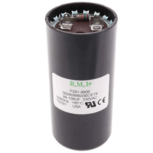 Carrier P281-1460 330V Start Capacitor 145-175MFD Round