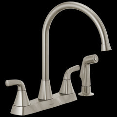 Peerless P2835LF-SS Two Handle Kitchen Faucet