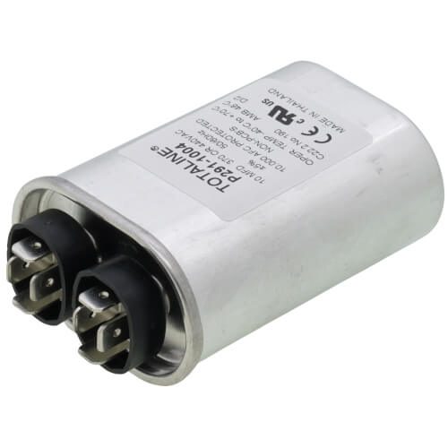 Carrier P291-1004 Capacitor 440V 10MFD Oval Single