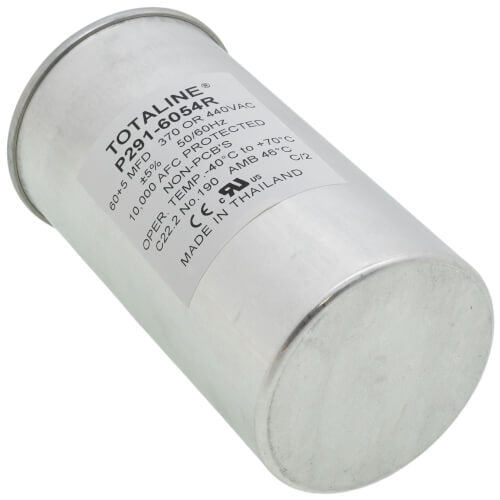 Carrier P291-6054R Run Capacitor 440V 60/5 MFD Dual Round