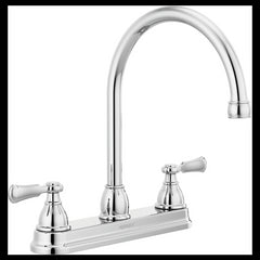 Peerless P2965LF Elmhurst: Two-Handle Kitchen Faucet with Twist Aerator