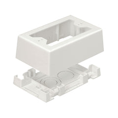 Panduit JBX3510IW-A Surface Raceway Low Voltage Junction Box Off-White