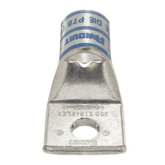 Panduit LCAX350-12-6 Comp. Lug, 350, Tin Plt Copper, Strt, One 1/2 Stud, PK6