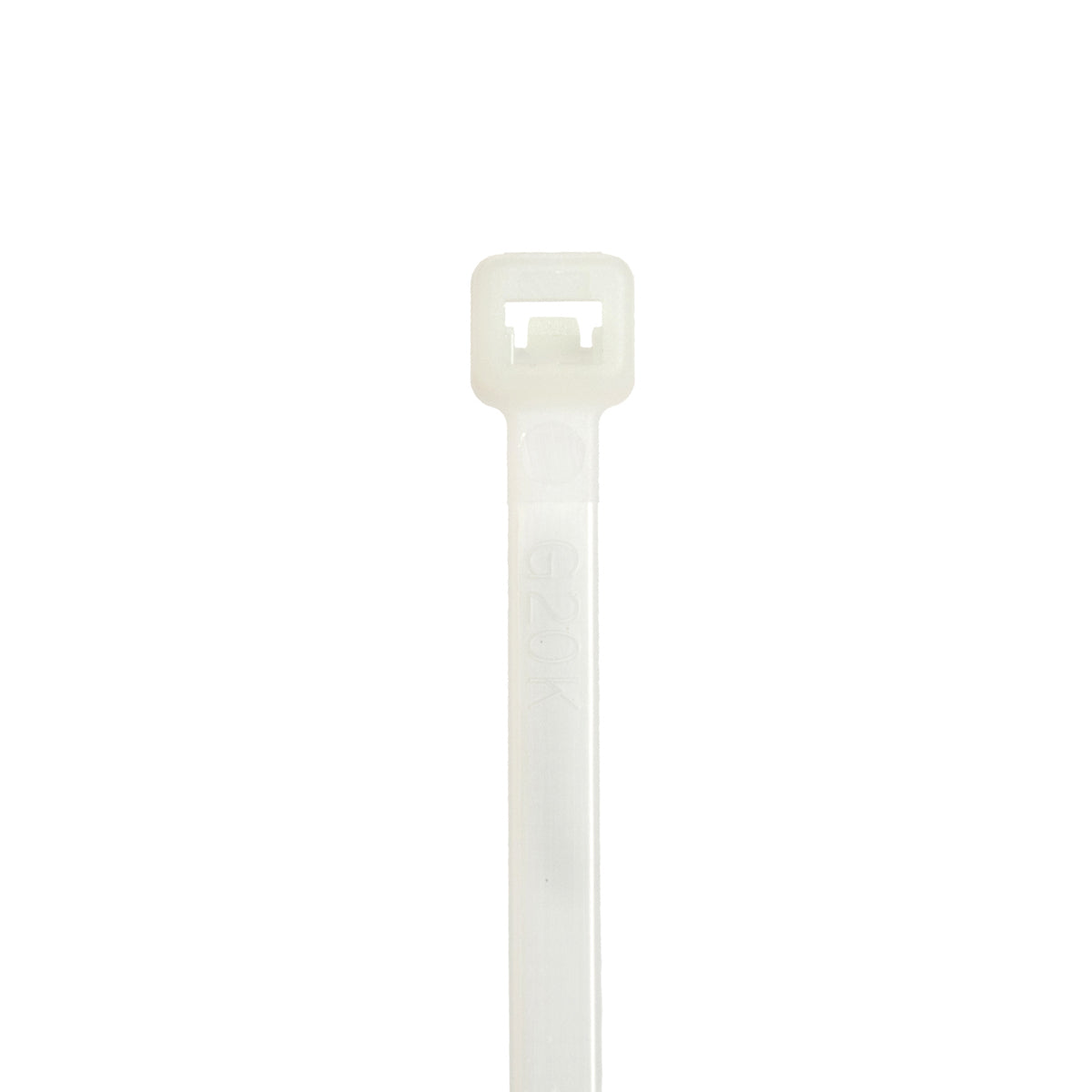 Panduit S15-50-C StrongHold Cable Tie, Nylon 6.6, 50lb Min Loop Tensile