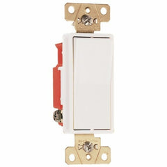 Legrand-Pass & Seymour 2621W Single Pole, Back and Side Wire Decorator Switch 20 Amps 120/277 Volts