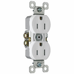 Legrand-Pass & Seymour 3232TRW Tamper-Resistant Duplex Grounding Receptacle 15 Amp 125 Volt