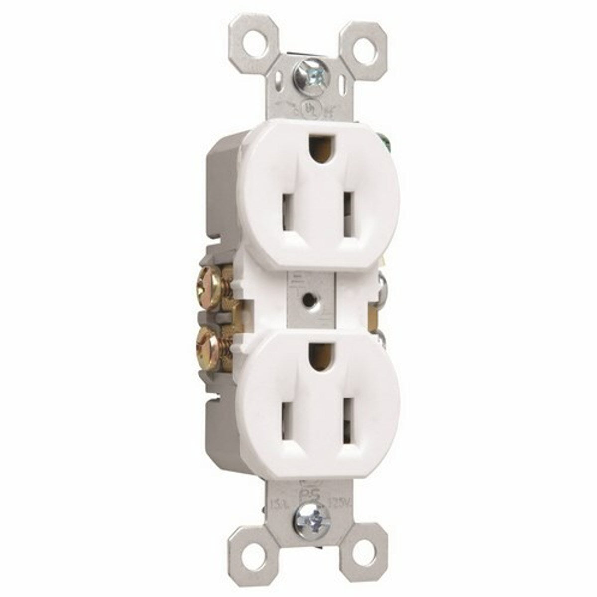 Legrand-Pass & Seymour 3232-W Duplex Grounding Receptacle 15 Amp 125 Volt Replacement MPN