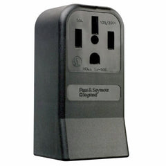 Legrand-Pass & Seymour 3854 Straight Blade Power Outlet Surface Receptacle, 50A 125/250V