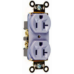 Legrand 5362-GRY Hard Use Spec Grade Duplex Receptacle 20amp 125volt