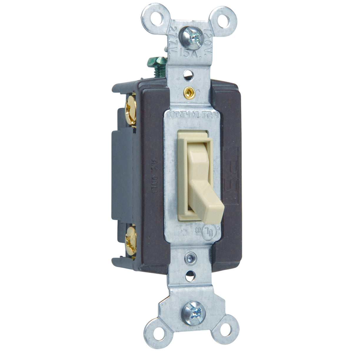 Legrand 664-IG NAFTA-Compliant Four-Way Switch Grounded Terminals 15 amps 120 volts