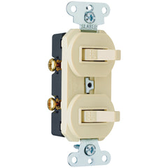 Legrand 670IG Pass & Seymour 670-IG Single Pole Double Combination Switch 20 Amp 120/277V