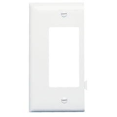 Legrand-Pass & Seymour PJSE26-W Sectional Wall Plate Semi-Jumbo Decorator End Section White