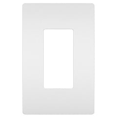 Legrand RWP26W Radiant 1-Gang Screwless Wall Plate, White