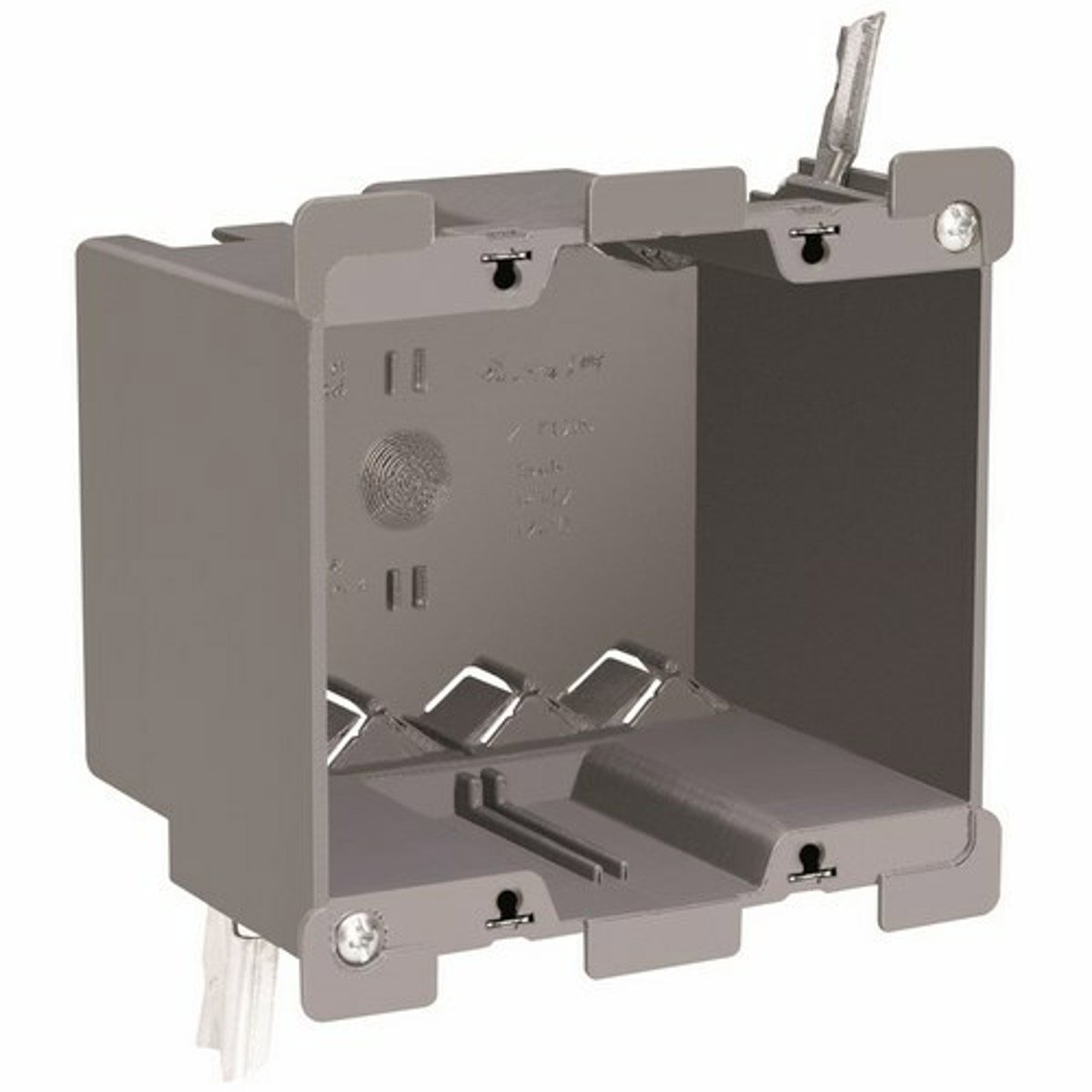 Legrand-Pass & Seymour S2-32-W Double Gang Old Work Switch and Outlet Box with Swing Bracket 50 Pack