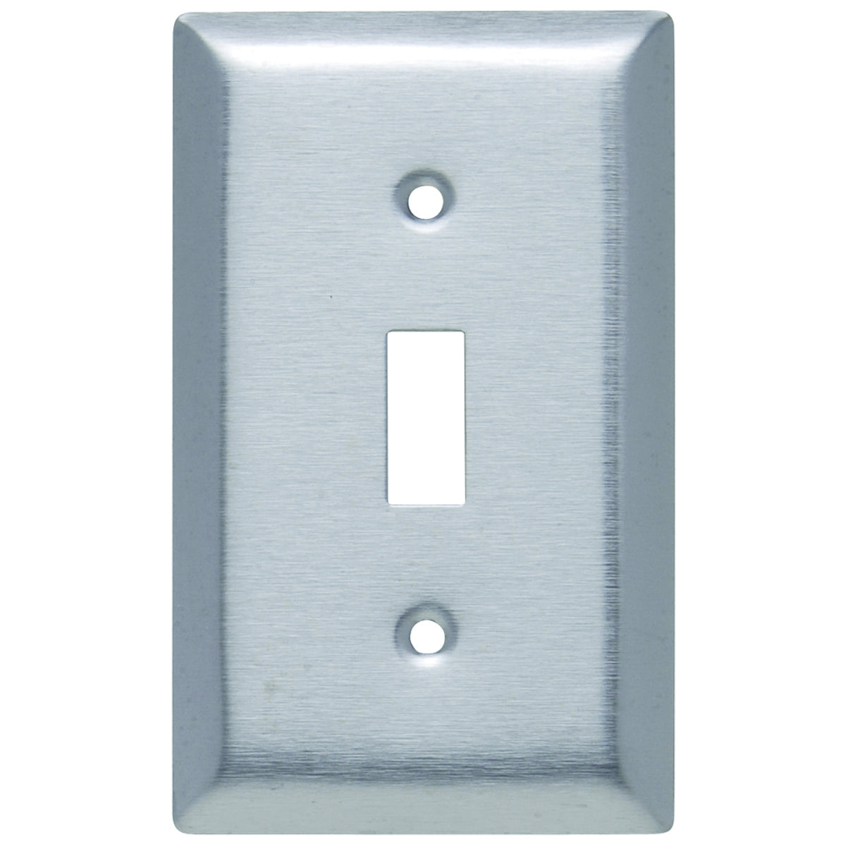 Legrand-Pass & Seymour SL1 Smooth Metal Wall Plate 1gang Toggle 430 Stainless Steel