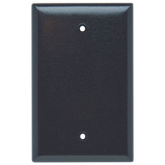 Legrand SPJ13 Pass & Seymour 1-Gang Blank Brown Smooth Thermoset Plastic Junior-Jumbo Wallplate