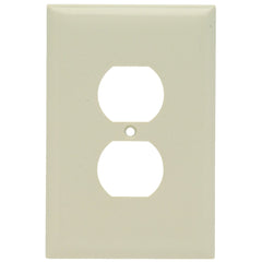 Legrand SPO8-I Smooth Wall Plate Jumbo 1gang Duplex Ivory