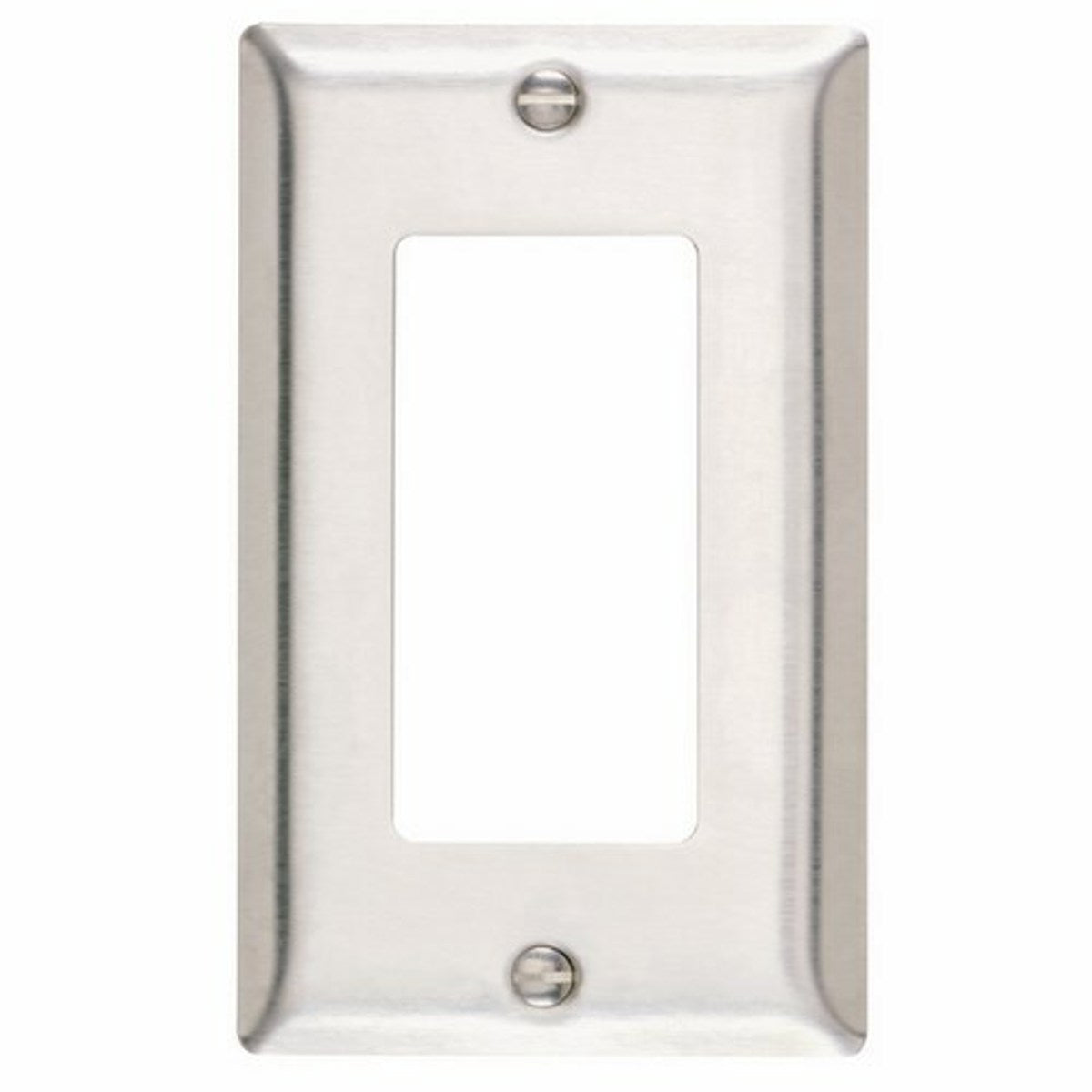 Legrand-Pass & Seymour SS26 Smooth Metal Wall Plate 1gang Decorator 302 Stainless Steel