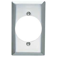 Legrand-Pass & Seymour SS724 One Gang Power Outlet Receptacle Opening 2.156 hole for 2.125 diameter device - 2 mtg holes