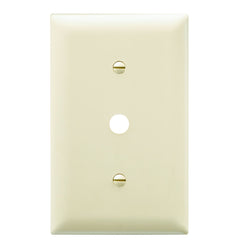 Legrand-Pass & Seymour TP12I Single Gang Single Telephone or Cable Outlet 13/32 Hole Strap Mounted with Adjustable Yoke