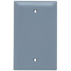 Legrand TP13-GRY Trademaster Wall Plate 1 Gang 5-1/2 in Gray