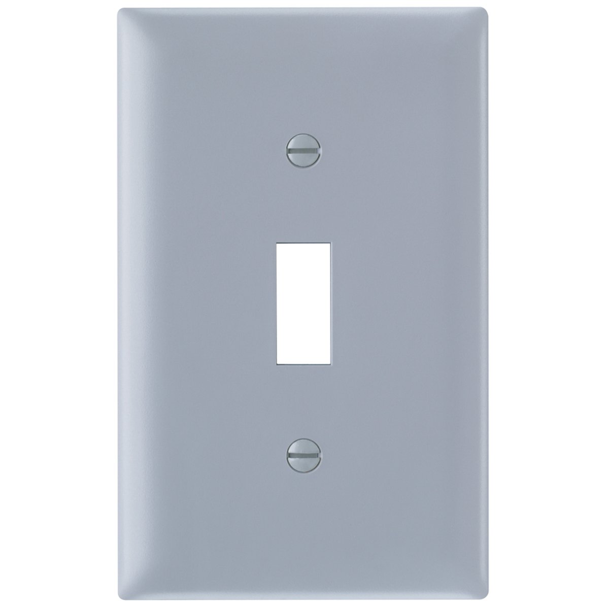 Legrand-Pass & Seymour TP1-GRY Trademaster Wall Plate 1gang 1toggle Gray