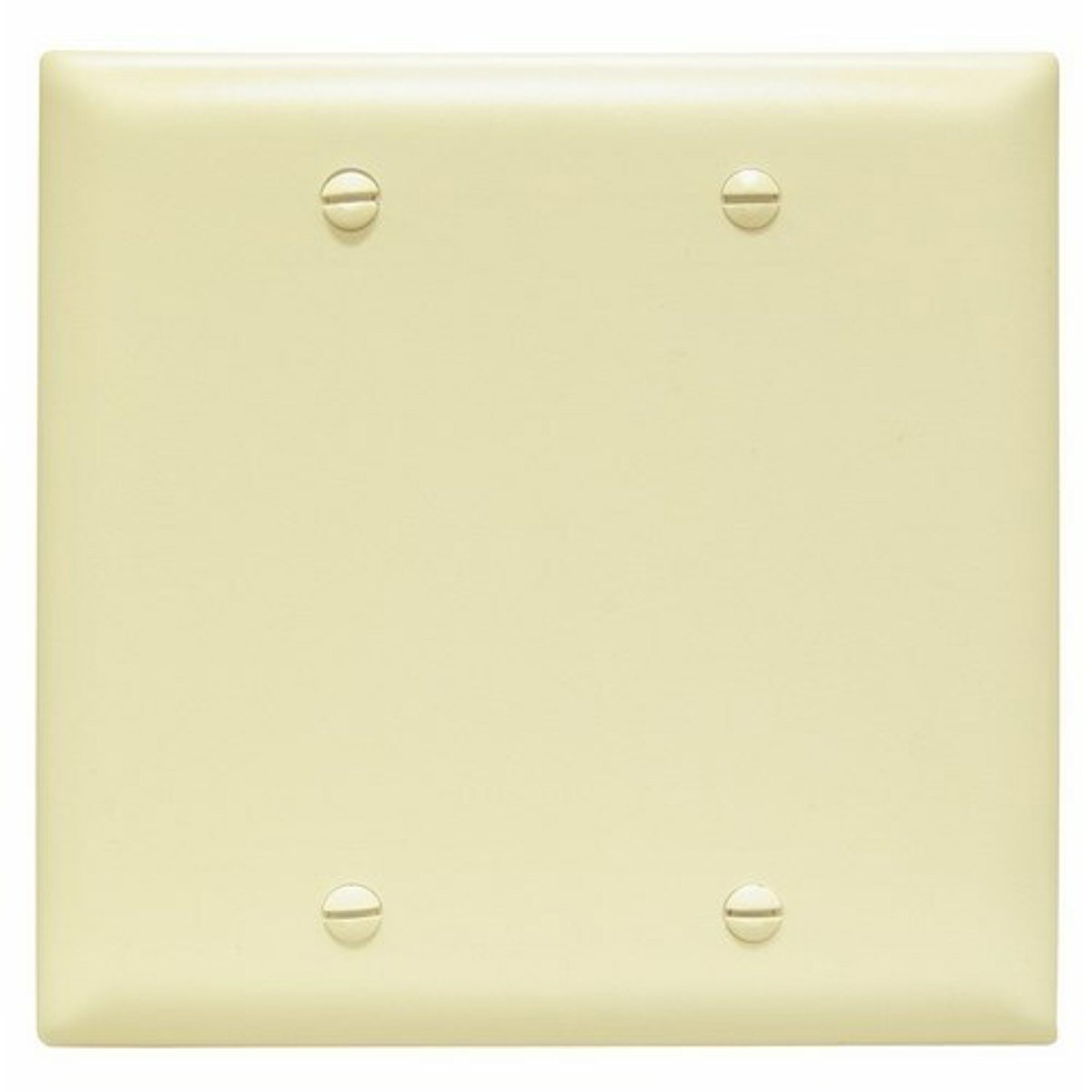 Legrand TP23-I Trademaster Plate 2gang Blank Box Mount Ivory