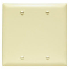 Legrand TP23-I Trademaster Plate 2gang Blank Box Mount Ivory