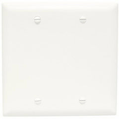 Legrand TP23-W TP Series Blank Wallplate Standard 2 Gang White