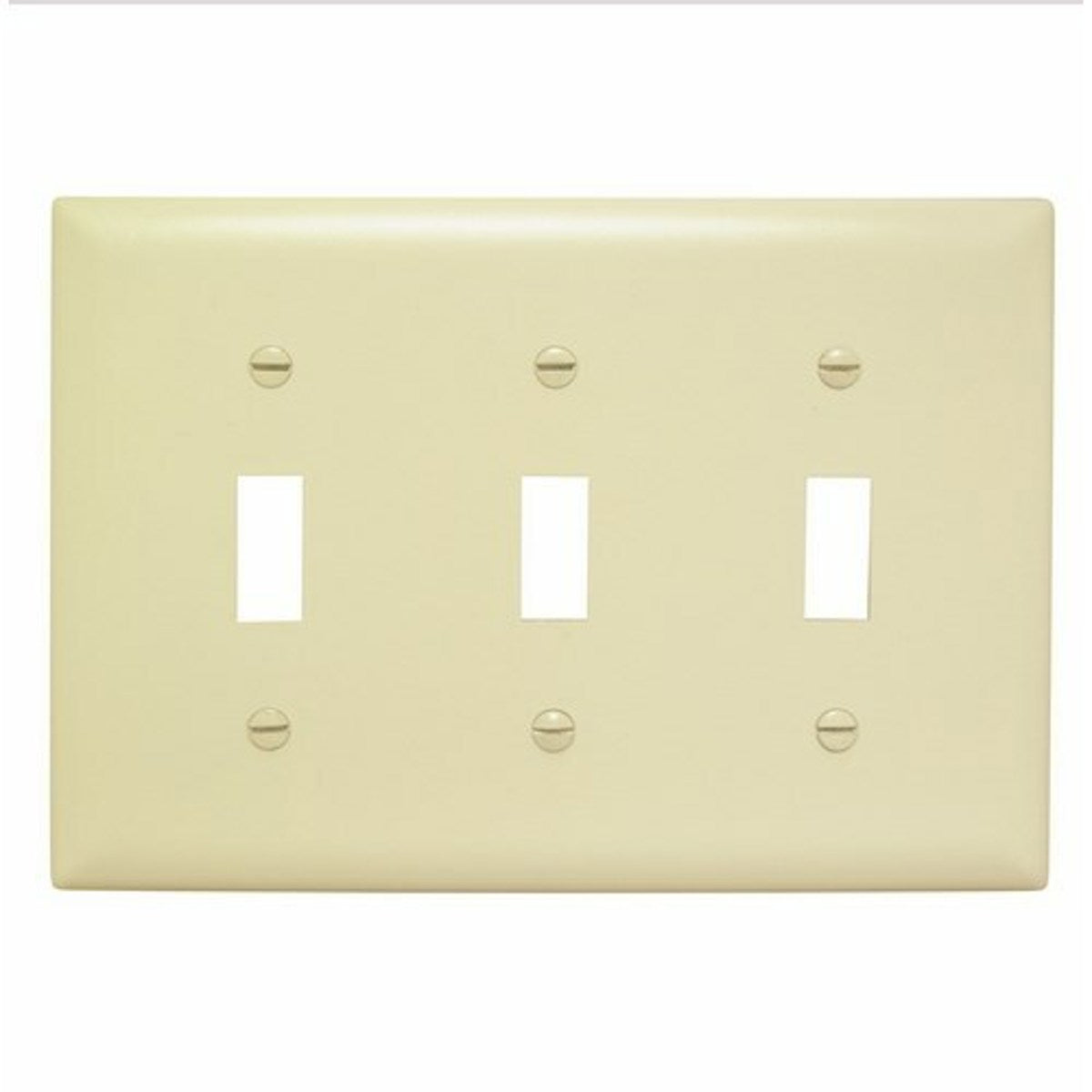 Legrand-Pass & Seymour TP3-I Trademaster Plate 3gang 3toggle Ivory