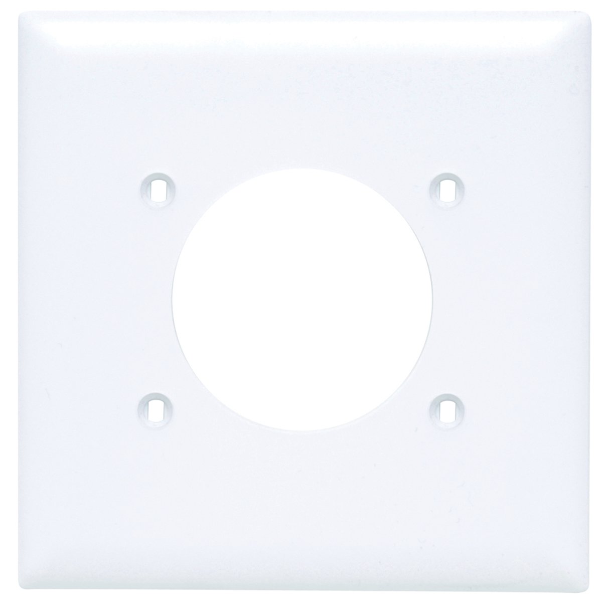 Legrand-Pass & Seymour TP703-W Receptacle Wallplate, 2 Gang, White