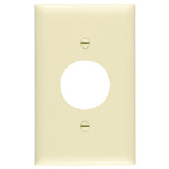 Legrand TP7-I Trademaster Plate 1gang 1 Single Receptacle Ivory