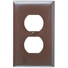 Legrand TP8 Trademaster Wall Plate 1gang 1duplex Brown