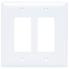 Legrand TPJ262-W Trademaster Wall Plate Jumbo 2gang 2decorator White