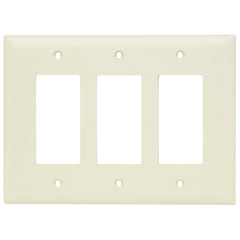 Legrand TPJ263-LA Pass & Seymour Jumbo 3Gang Wall Plate - Light Almond