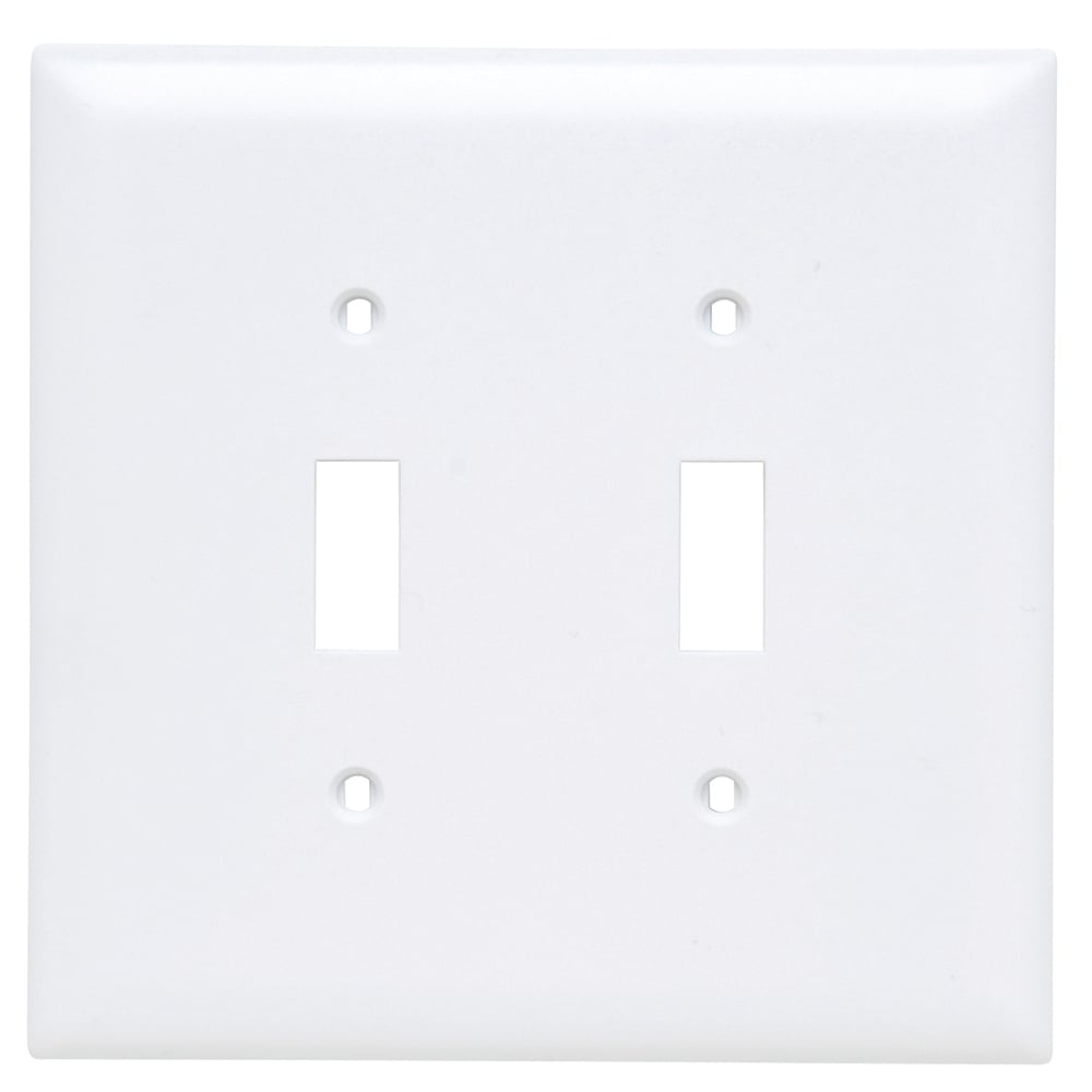 Legrand-Pass & Seymour TPJ2-W Trademaster Jumbo Wall Plate 2 Gang Replacement MPN