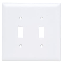 Legrand-Pass & Seymour TPJ2-W Trademaster Jumbo Wall Plate 2 Gang Replacement MPN