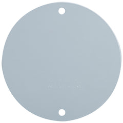 Legrand-Pass & Seymour WPRB1 Weatherproof 4 RoundOutdoor Cluster Cover,Blank With Gasket and Screws