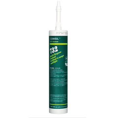 Dow Corning RTV-732 DOWSIL 732 Multi-Purpose Sealant Clear silicone adhesivesealant 1 lb