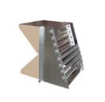 Allied Commercial 24K57 Standard Economizer With Barometric Relief Dampers And Exhaust Hood