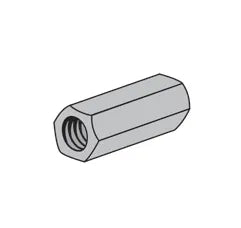 Haydon 74456 Electro-Galvanized Allthread Rod Coupler 1/2 In.