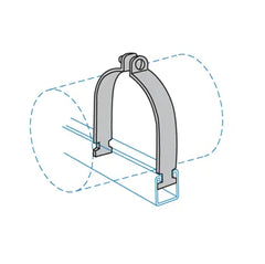 Haydon C-1101-1-3/8 Electro-Galvanized Tubing Clamp 1-1/4 In. Tube Replacement MPN