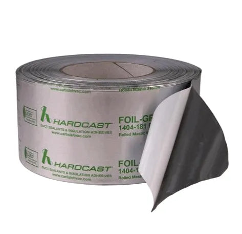 Carlisle AFG-1404-181BFX Foil-Grip Pressure Sensitive Mastic Sealant 3 in. x 100 ft Roll